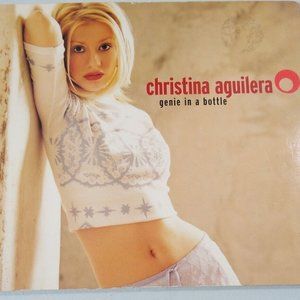 Genie in a Bottle [US] [Single] by Christina Aguilera (CD, Jun-1999, RCA).